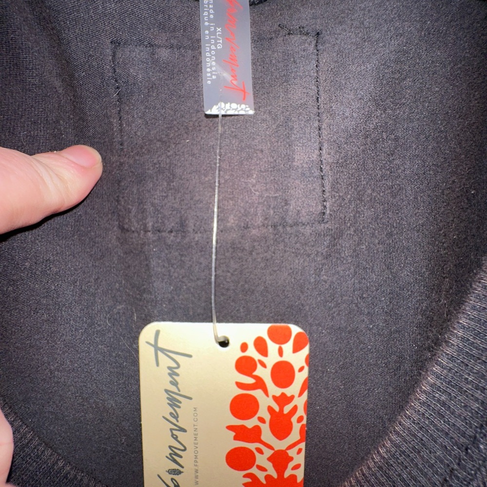 NWT Free people size XL- twisted back hot shot onesie - Picture 2 of 7